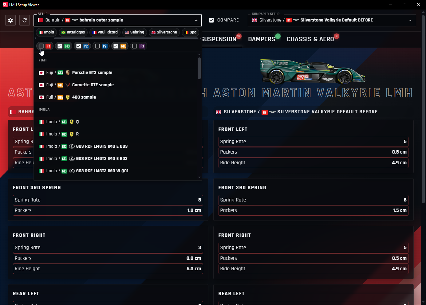 LMU Setup Viewer screenshot 6
