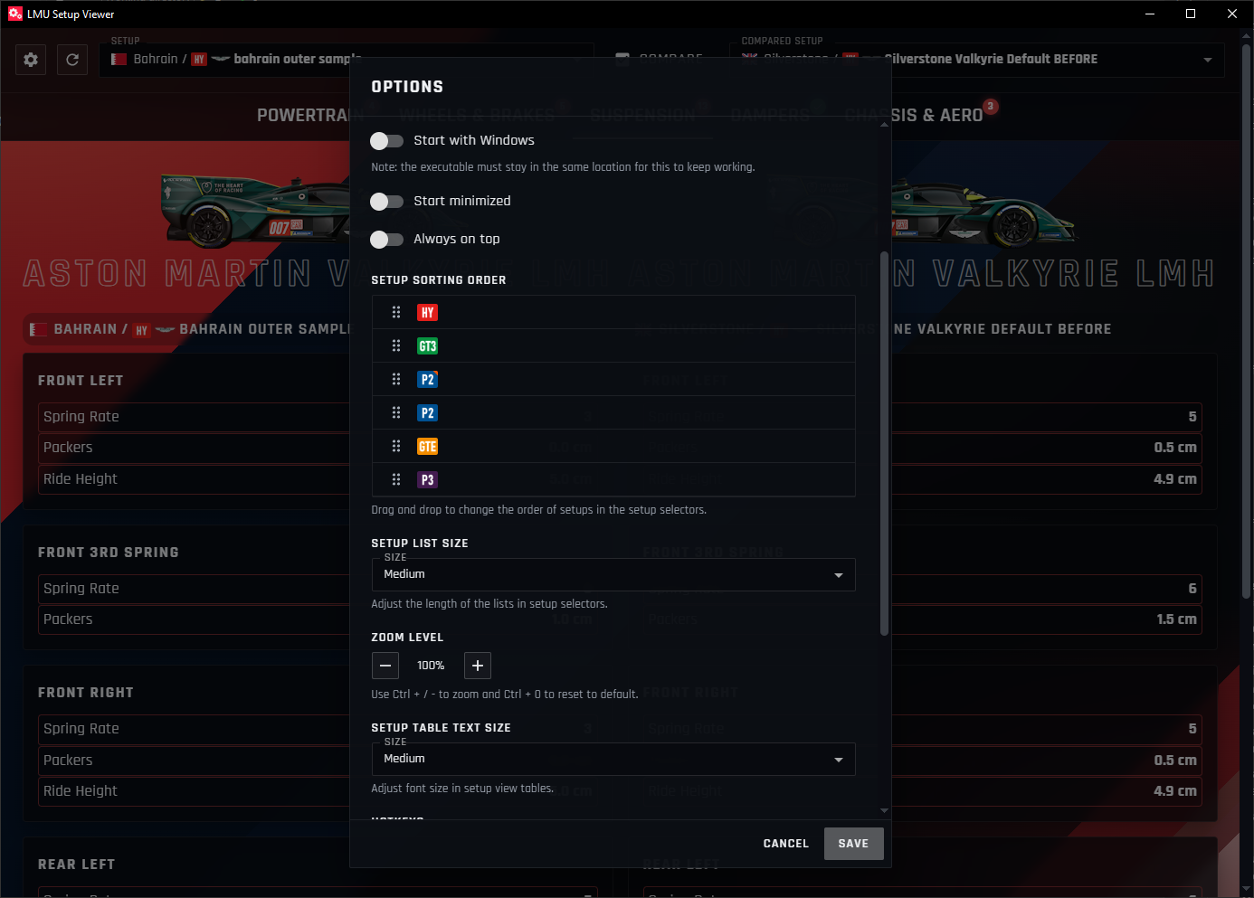 LMU Setup Viewer screenshot 7